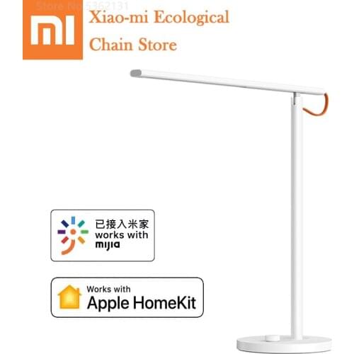 Xiaomi Mijia Table Lamp 1S LED Smart Desk Lamps Study Read Office Table Light Foldable Bedside Night Light For Mijia APP Control