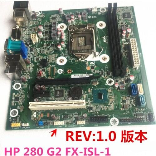Desktop Motherboard for HP 280 288 G2 PRO MT 911999-001 828984-003 H110 1151 FX-ISB-8X-1 REV:2.0 Fully Tested, Good Quality