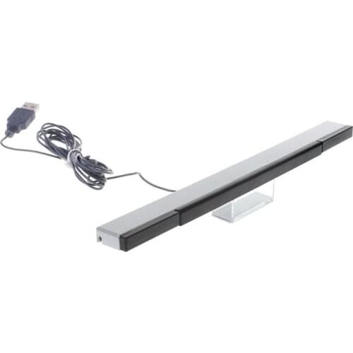 Sensor Bar Wired Receivers IR Signal Ray USB Plug Replacement for Nitendo Remote