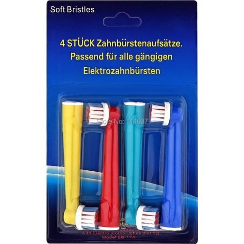 Replacement Toothbrush Heads SB-17A EB-17A Oral Hygiene Care 1pack(4pcs)
