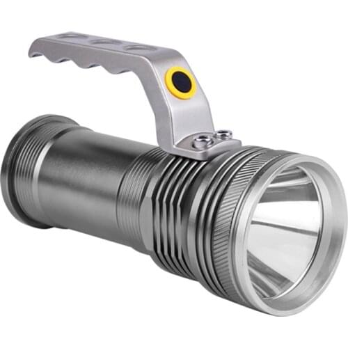 DONWEI High Power LED Flashlight Rechargeable Powerful 6000LM LED Torch Light Lamp 3 Modes Portable light for outdoors Camping