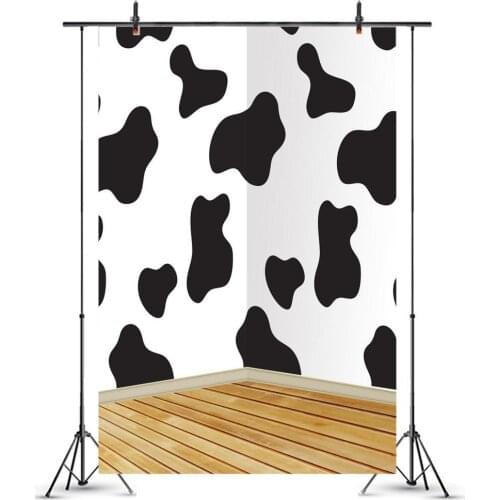 Three Dimensional Dog Skin Pattern Wood Floor Photography Backdrops Newborn Baby Shower Kids Pet Portrait Backgrounds For Photo