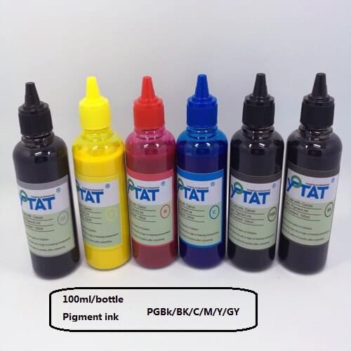 YOTAT 6*100ml Pigment ink PGI-220 CLI-221 PGI-520 CLI-521 PGI-125 CLI-126 PGI-225 CLI-226 PGI-425 CLI-426 PGI-525 For Canon