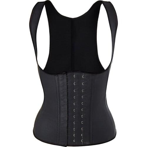 Women Slimming Body Shaper Latex Waist Cincher Steel Boned Waist Trainer Corset Underwear Shapewear Modeling Strap Tummy Control