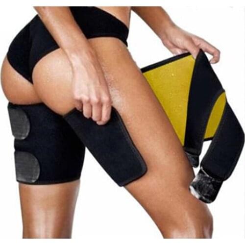 1Pair=2pcs Women Body Shaper Thigh Fat Burning Calories Loss Sauna Sweating Slimming Underwear Leg Shapewear Adjustable