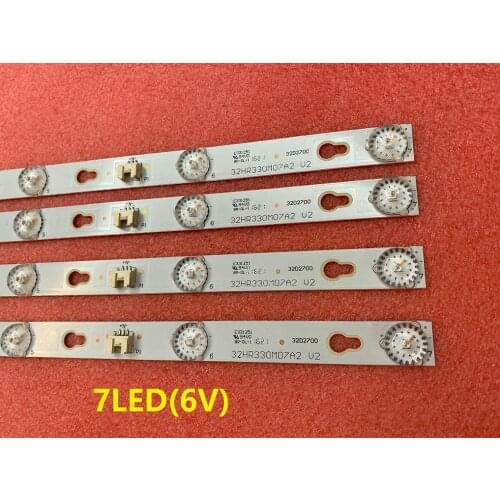 10pcs LED Backlight strip for TELLFUNKEN TF-LED32S19 32S3750 32HR330M07A2 V2 LVW320CSOT 32D700 HR-56613-12785 YHA-4C-LB320T-YHL