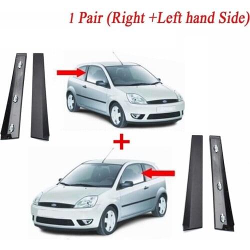 1473662 Car Window B Pillar Moulding Trim Covwe Guard for Ford Fiesta 3 Door Mk6 2001-2008