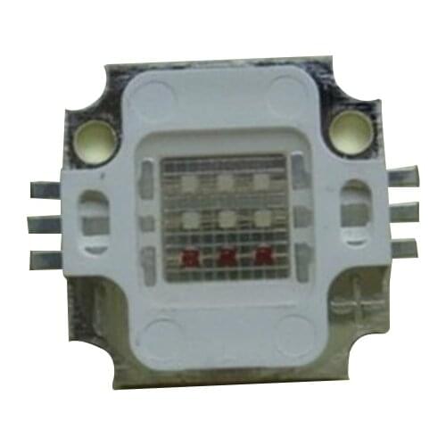 5pcs LED 10W RGB Integrated 30MIL 45MIL Chip Lighting Bulb Flashlight Bar Fashlights