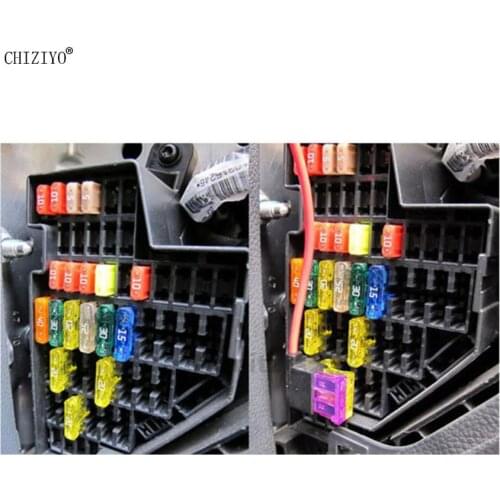 80PCS MINI ATS ATC Car Fuses 5A 7.5A 10A 15A 20A 25A 30A 40A Amp With Box Clip Assortment Auto Blade Type Fuse Set Truck CHIZIYO