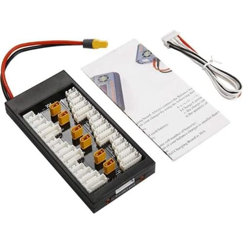 NEW-XT30 2S-6S 40A Li-Polymer Battery Parallel Charging Board XT60 Input is Suitable for ISDT D2 Q6 SC-608 SC-620 Charger