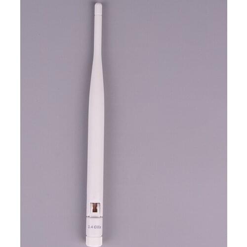 2.4Ghz antenna Wifi 5dbi SMA Male connector white 2.4 ghz antena Omni-Directional Router Antenna