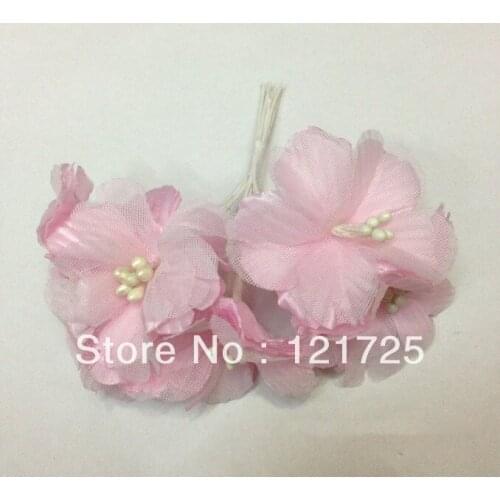 Free shipping stain flowers crafts wedding decoration candy box artificial flowers DIY decoration home headdress flower corsage