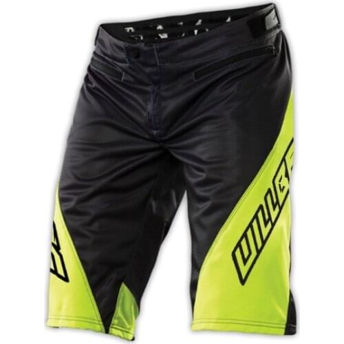 WillBros MTB BMX Racing Black Short Pants Motocross Downhill Bike Sprint Race Shorts For Men