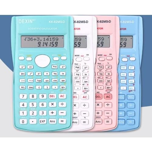 1Pcs 12 Bits Multicolor Function Scientific Calculator Office School Exam Dedicated Study Accessoires Digital Calculator Tools