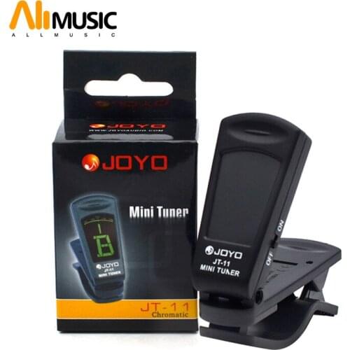JOYO JT-11 Digital Clip-On Chromatic Bass Guitar Ukulele Violin Tuner Chromatic LCD display instruments tool tuning