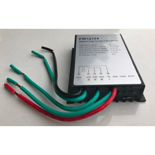 AC to DC 12V/24V Waterproof Wind Turbine Generator Charge Controller for Wind Generator