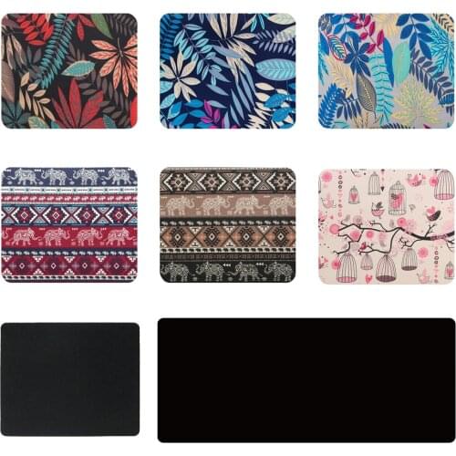 Factory Price 6 Sizes Mouse Pad Large Keyboard Mat for Laptop Computer PC Black Colorful Mause Pad Big Soft Desktop Mat MousePad