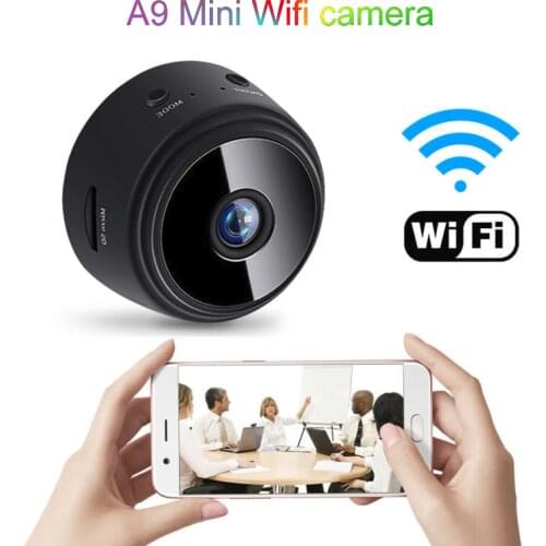A9 Mini Camera 1080p HD Ip Camera Night Version 360 Degree Bracket Voice Video Recorder Security Wireless Wifi Camera