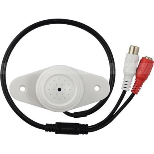 Mini Microphone Surveillance MIC CCTV Security AGC Pick up Audio High Sensitivity