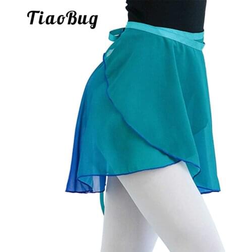 Fashion Ballet Dance Chiffon Wrap Skirt for Toddler/Girls/Women