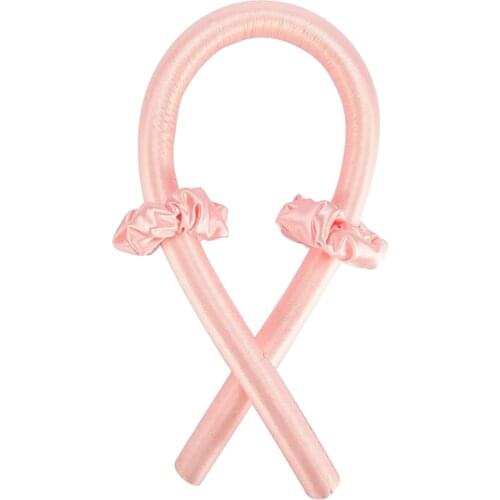 Women Heatless Curling Rod Headband, Wave No Heat Curls Silk Ribbon Lazy Curler Hair Rollers Soft Wave Hair Styling