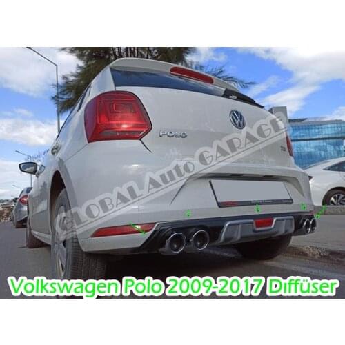 For Vw Volkswagen Golf 6R-6C 2009-2017 Diffüser Rear Bumper Extension Attachment Car Styling Auto Universal Sill Spilitter Lip