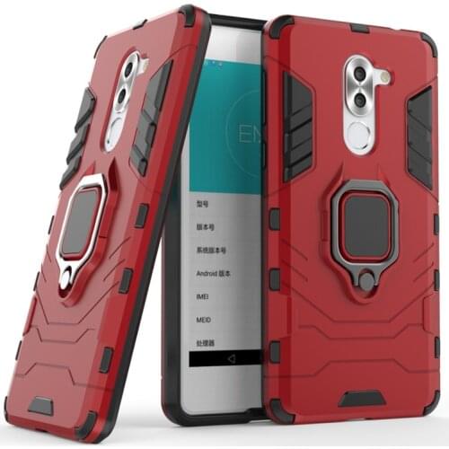 Luxury Bracket Finger Ring Hard Case For Huawei Honor 6X Back Cover for Huawei GR5 2017 Honor 20 9A 8A 8S 20I 9X P40 Stand case