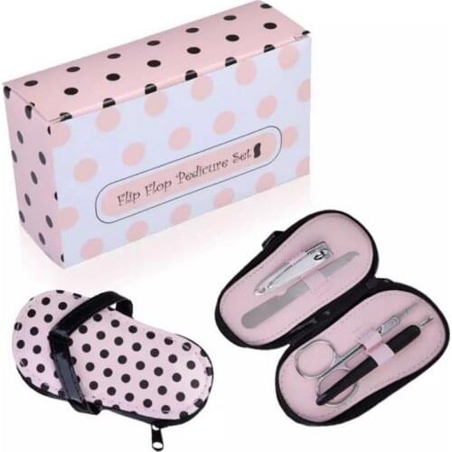 Wedding Nail Clipper Souvenirs Favor Flip-flop Manicure Pedicure Set Bridal Shower Favor Gifts for Guest 100set Wholesale SN987