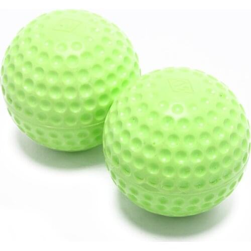 9 inches Ultralight Non-toxic Tasteless Yellow Fully Rubber Solid Baseball Practice Training Baseball Balls