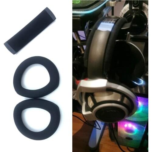 1 Pair HD800 Replacement foam Ear Pads pillow Cushion Cover for Senn heiser HD800 HD800S EarPads Headphone Headset EarPads X37A