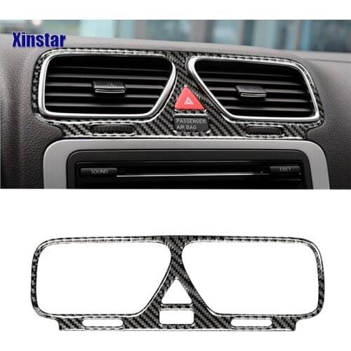 100 Percent Carbon Fiber Car Air Vents Sticker For Volkswagen Scirocco