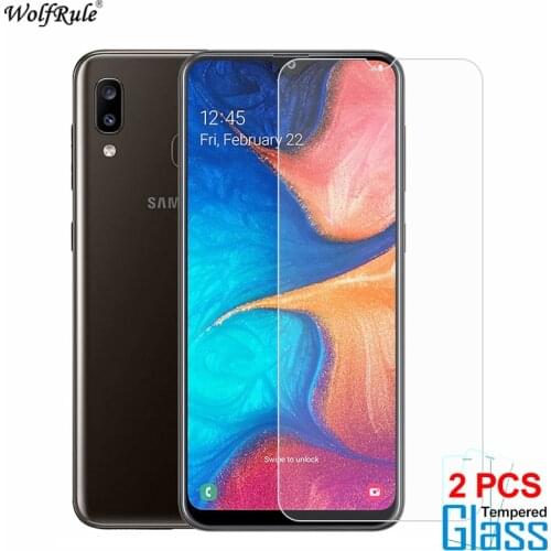 2Pcs For Glass Samsung Galaxy A20 Screen Protector Tempered Glass For Samsung Galaxy A20 Glass For Samsung A20 Phone Film