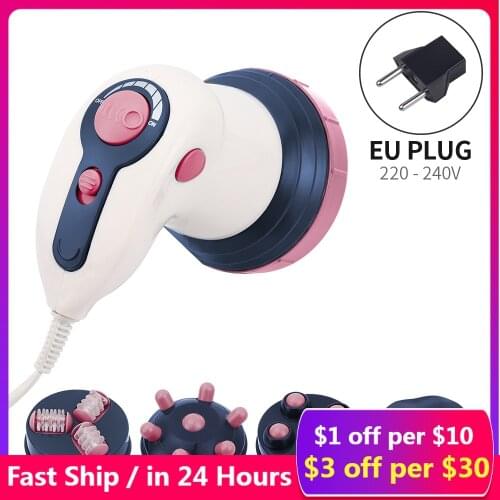 4 in 1 Infrared Massage 3D Electric Full Body Slimming Massager Roller Anti-cellulite Machine Massage Professional Beauty Tool
