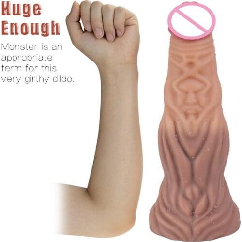 8.3cm Thick Huge Realistic Anal Dildo Penis Vagina G spot Simulate Anal Expansion Sex Toys for Women Man Big Butt Plugs Sex Shop