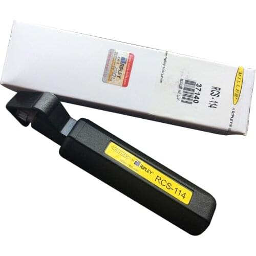 Free Shipping RIPLEY RCS114 cable stripper fiber optic tool optic fiber Cable Jacket Slitter RCS-114 Miller Round Cable Stripper
