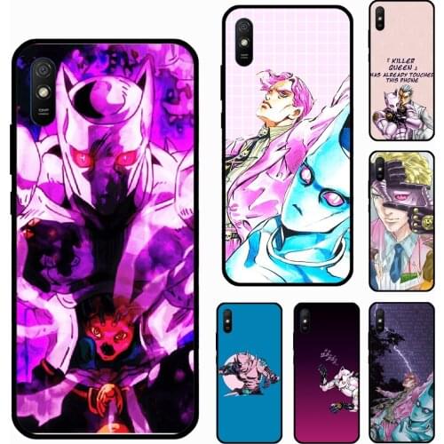 JoJo Killer Queen For Xiaomi Redmi Note 10 Pro 9S 8T Note8 Note9 Pro Case For Redmi 9 9A 8A 7A 9C 9T Cover