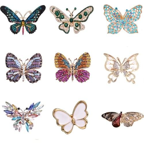 Fairy Kaari Butterfly Brooches For Clothes