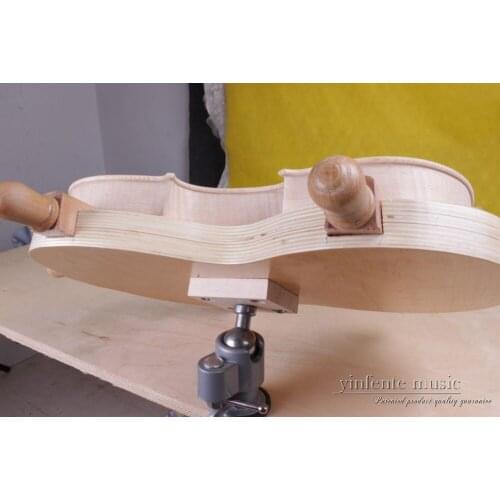 Violin making tools Violin Cradle Salver Hold Violin Body With Rotating trestle Base Tools Adjustable Angle