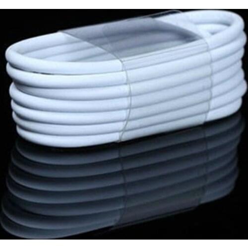 Usb To 8pin Cable For iPhone Xs Max XR X 8 7 6 plus 5s IOS Data & Charger Cord Different Grade White Promotion Sell 100pcs