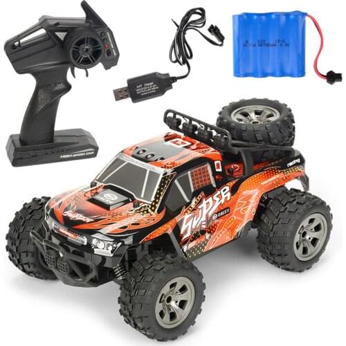 MGRC Mini RC Car 1/18 2.4G 4CH 2WD High Speed 15KM/h Brush Crawler Remote Controller Car Childrens Toys Multiple Colour
