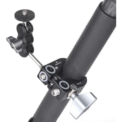 Marsace MC-03 Vigorously clamp+Magic arm with UNC1/4 UNC3/8 for DSLR Camera DIY Extension Tripod Accessories