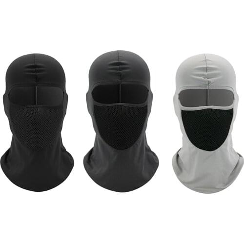 Motorcycle Full Cover Face Mask Cycling Hat Outdoor Ski Camping Hiking Neck Gaiter High Elastic Breathable Face Mask