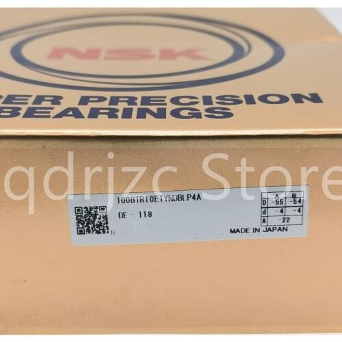 NSK matching diagonal contact ball bearing 100BTR10ETYNDBLP4A 100mm X 150mm X 45mm