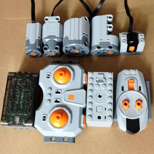 XGREPACKRechargeable Speed Control Remote Control Lithium Battery Box for LEGO MOC 8878 84599 58122 88004 88003 8882 Servo Motor