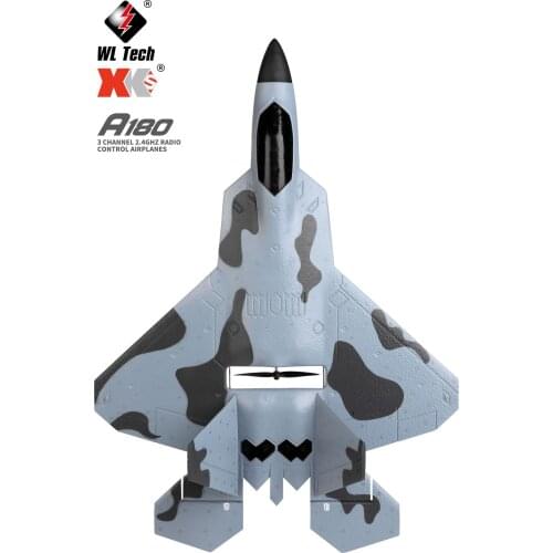 WLtoys RC Airplane XK A180 3D/6G Gyroscope Three-Channel Fly Machine Remote Control Plane Fixed-Wing Glider Aircraft Toys Gifts
