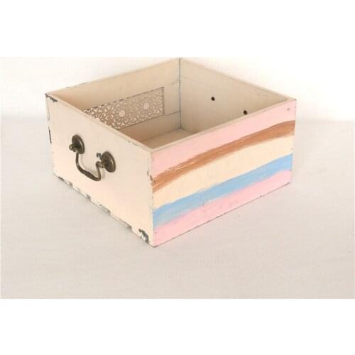 Newborn Natural Wood Rainbow Basket Baby Bowl Box Photo Prop Newborn Photography props