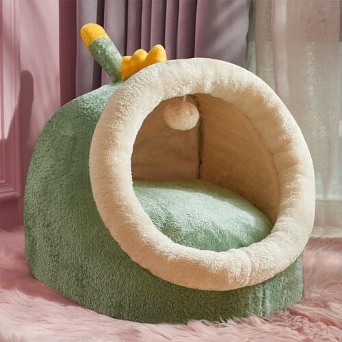 Removable Cat Bed House Kennel Nest Pet Nest Litter Dog Kennel Sofa House Cushion Pet Products Dog Bed Cat House Pet Bed Cat Bed