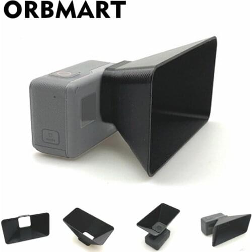 ORBMART Camera Lens Sun Hood Cover SunShade Cap For Gopro Hero 5 6 Black