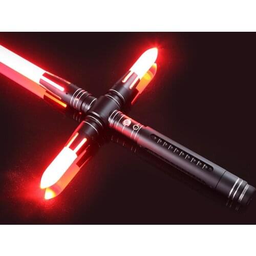 Lightsaber Sword Stick Force Heavy Dueling Led Lightsaber With Foc Lock Up Metal Hilt Blaster Sound Adult Pk Metal Toys Props