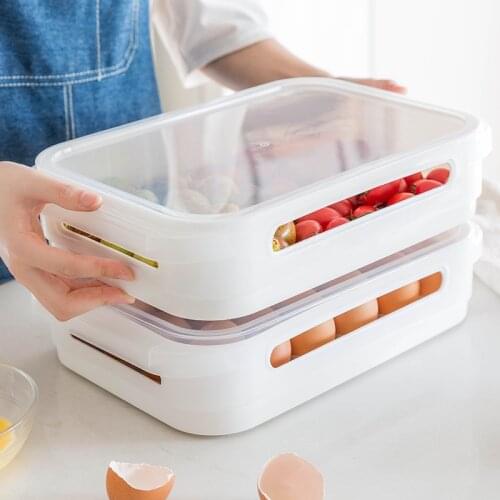 Creative Egg Storage Box Large Capacity Vegetables Fruit Container Basket Underwear Sundries Organizer Kitchen Organizer Tools